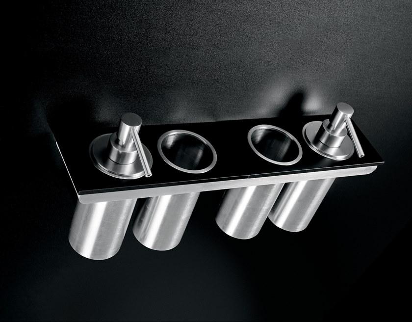 Fir Italia Отдельностоящий держатель зубных щеток из нержавеющей стали Accessoriessteel Abin02b - Вид №4