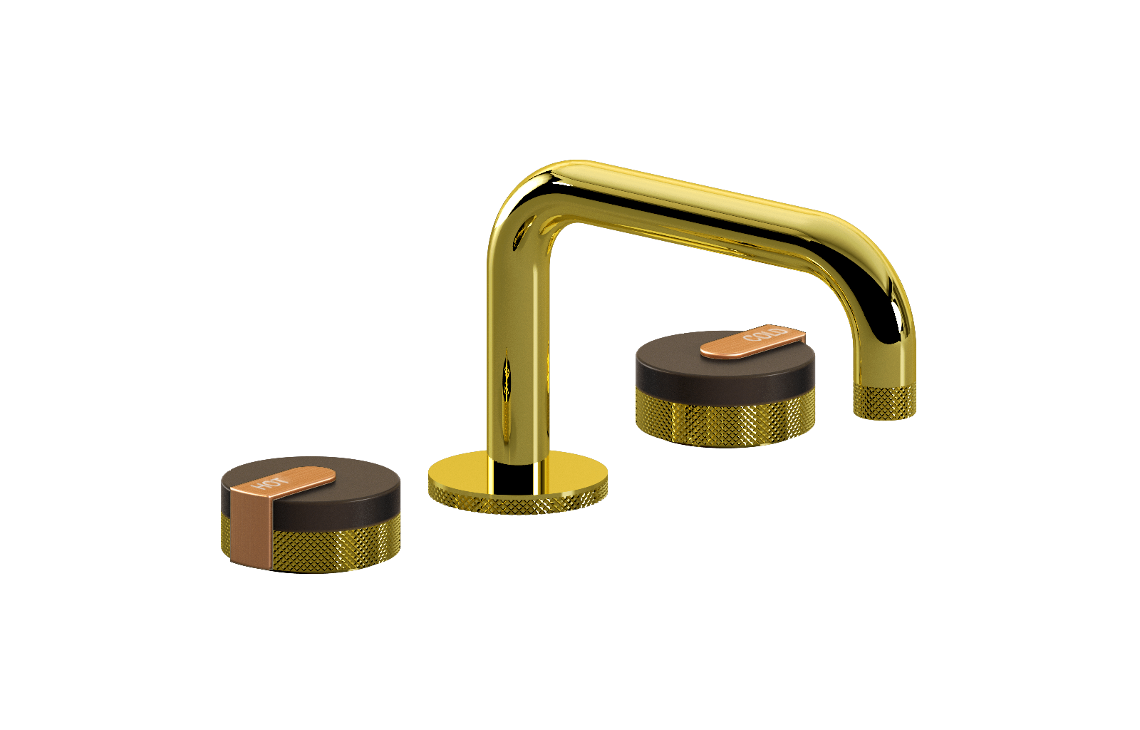 E-11510-R1OB-L1BRG-PB Смеситель для умывальника на 3 отвертия GRAFF MOD+