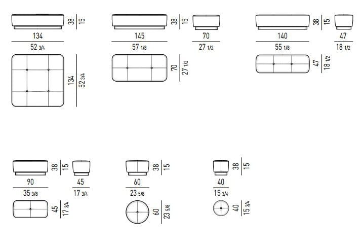 Пуф Minotti Жак ARCH-00149108 - Вид №15