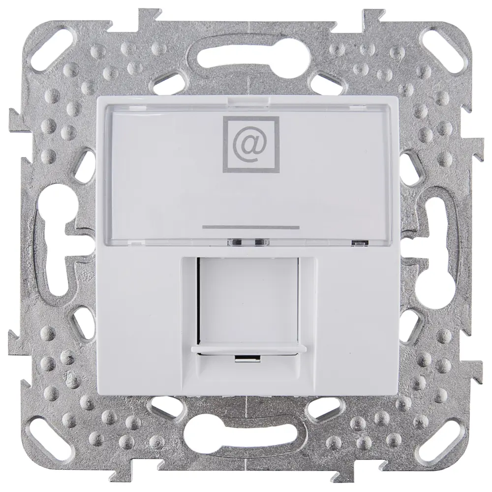 Розетка компьютерная встраиваемая Jung EcoProfi RJ45, цвет бежевый 17296346 STLM-2053410