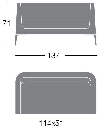 Segis Диван из ткани Alphabet I807 - Вид №4
