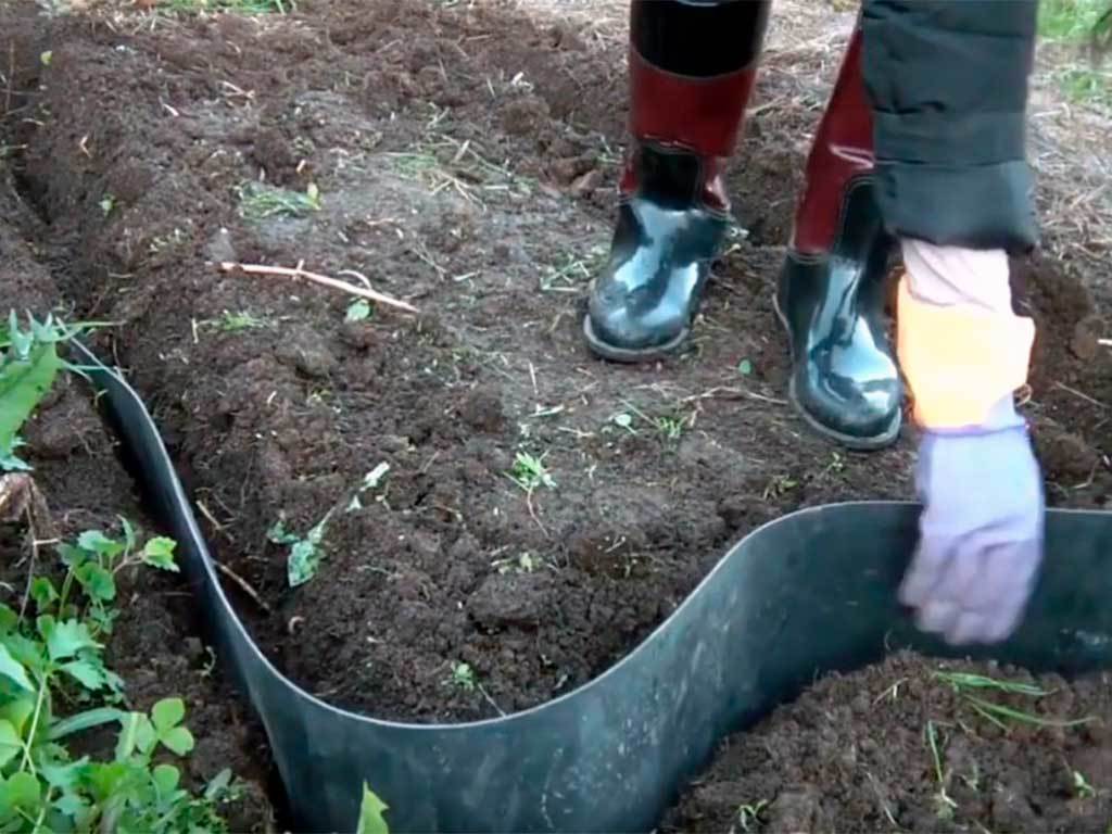 Лента бордюрная 150 мм x 10 м, 2 мм ГеоПластБорд GPBST-53 - Вид №3