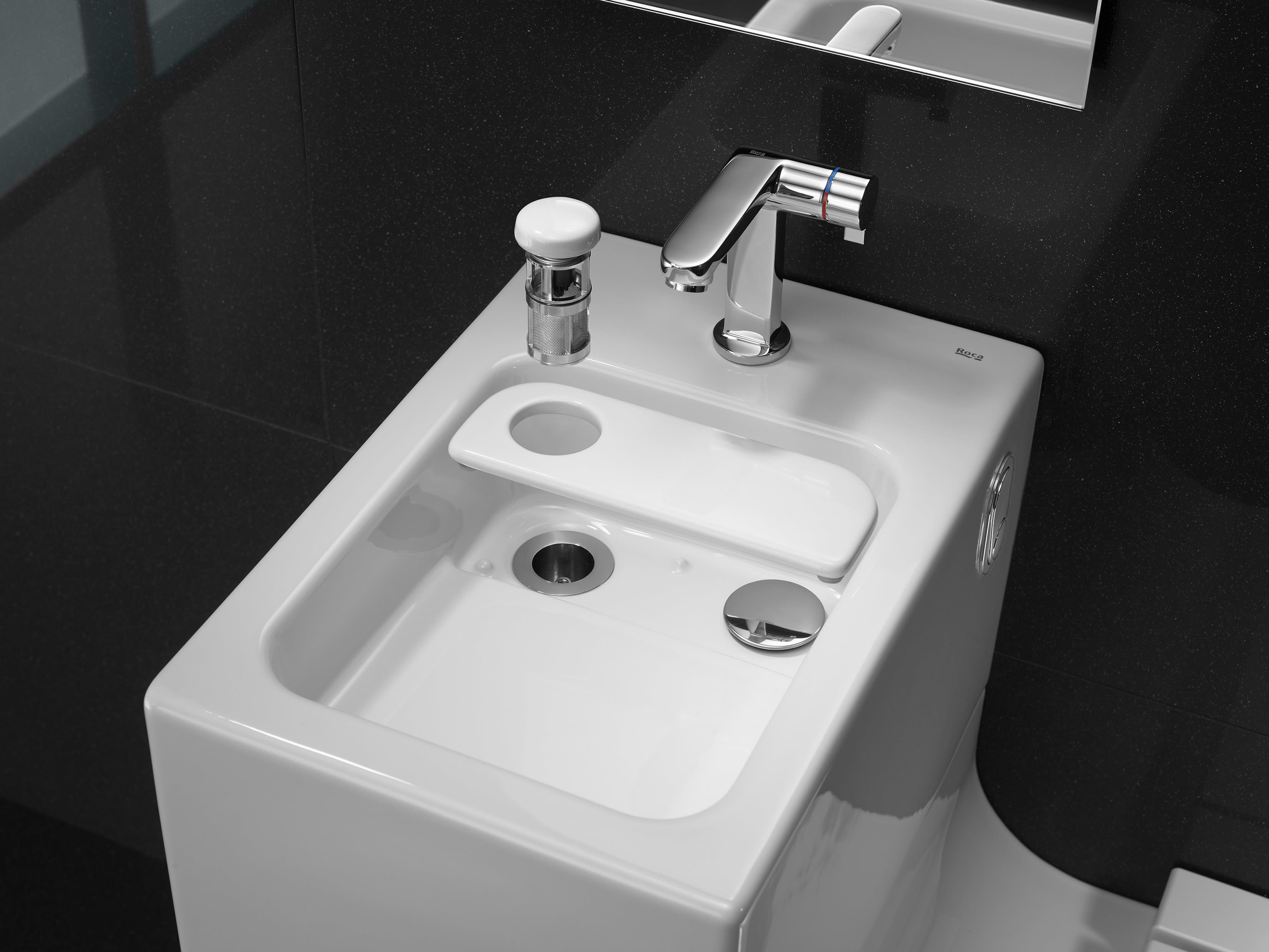 Фарфоровый умывальник / туалет Roca W+W 893020..1 ARCH-00135432 - Вид №7