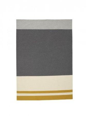 valerie_objects Прямоугольный коврик ручной работы из шерсти в полоску  V7017003l/m/s  - Вид №1