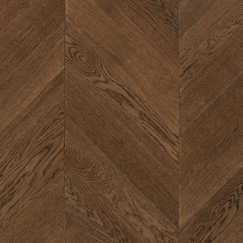 Паркет Ёлка Coswick Молочный Шоколад Дуб Натур (Гладкая) 320х82,55 мм 11283217 - Вид №1