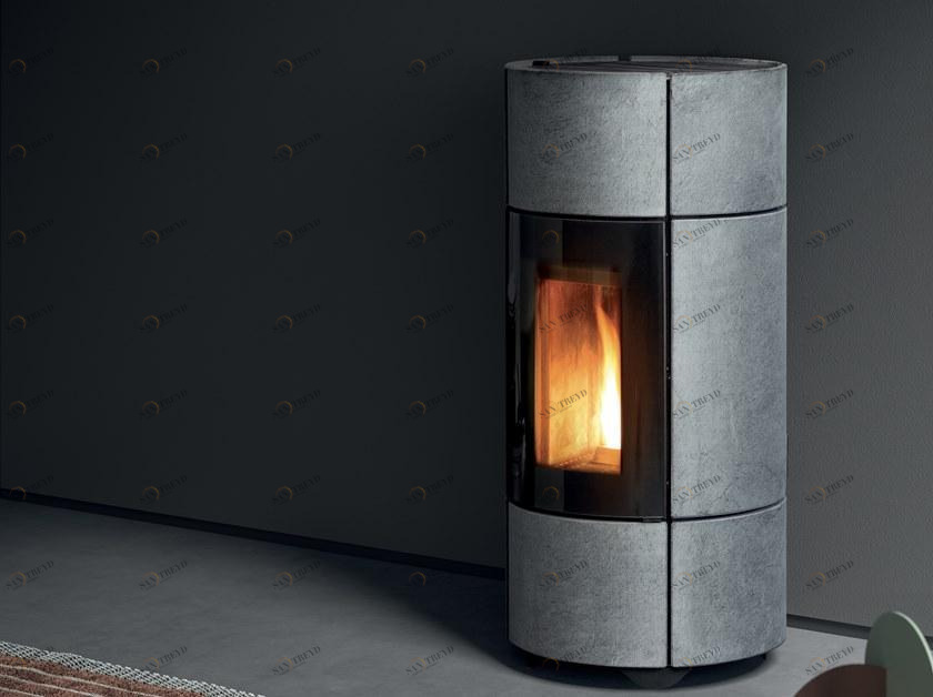 MCZ Центральная печь на гранулах из натурального камня Pellet sun-id-1439000
