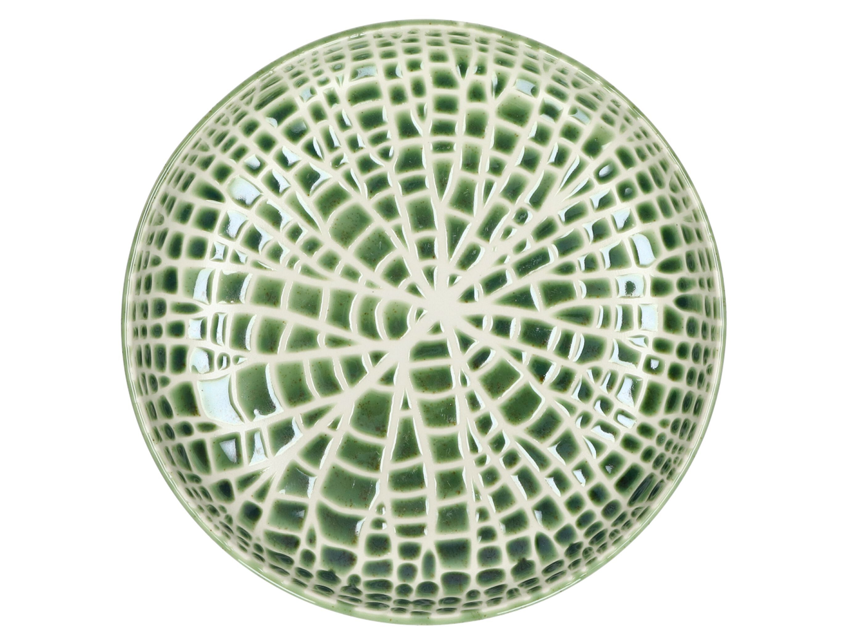 Фарфоровая круглая сервировочная тарелка POMAX Lotus ARCH-00133123 - Вид №2