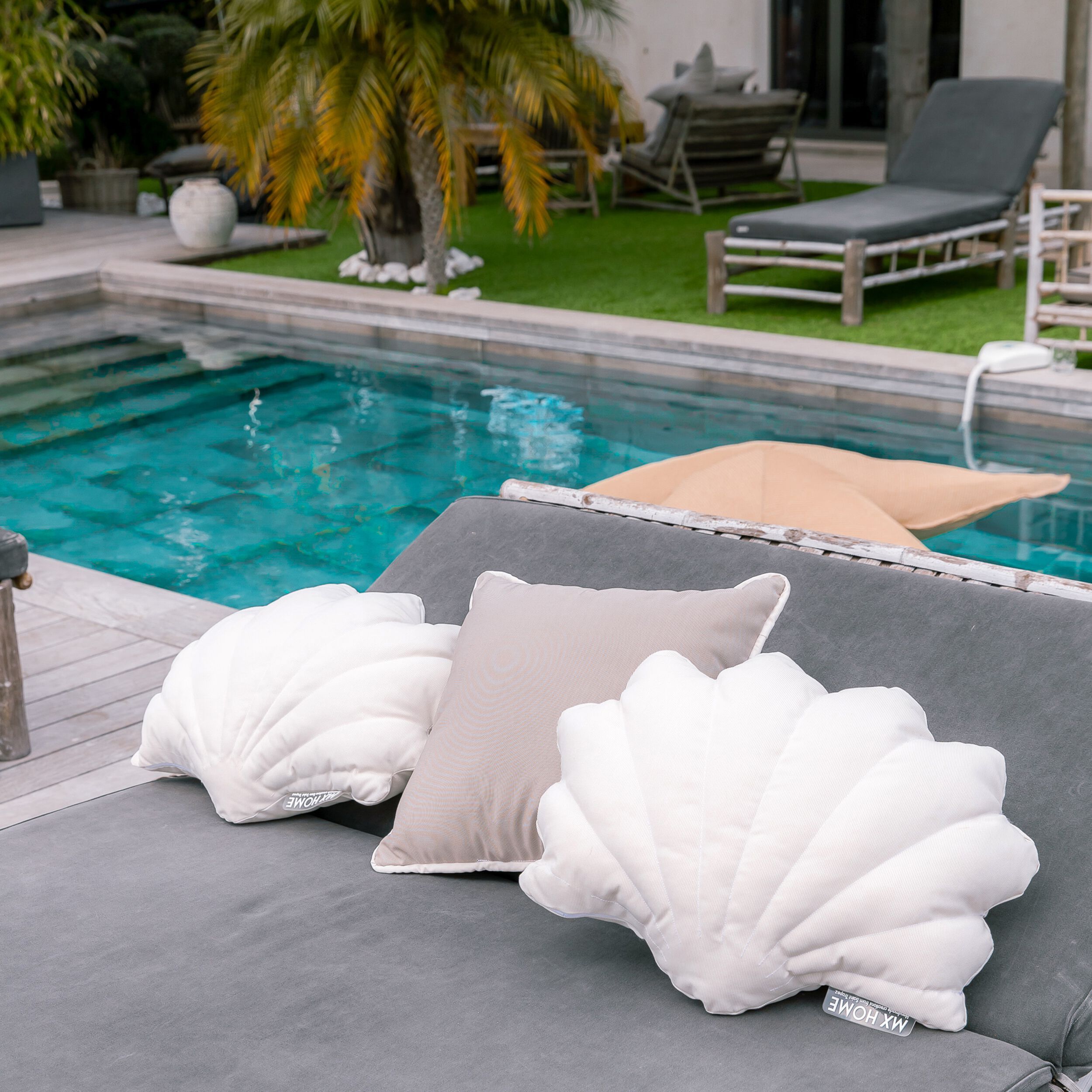 Напольная подушка ткани MX HOME Pampelonne ARCH-00049964 - Вид №7