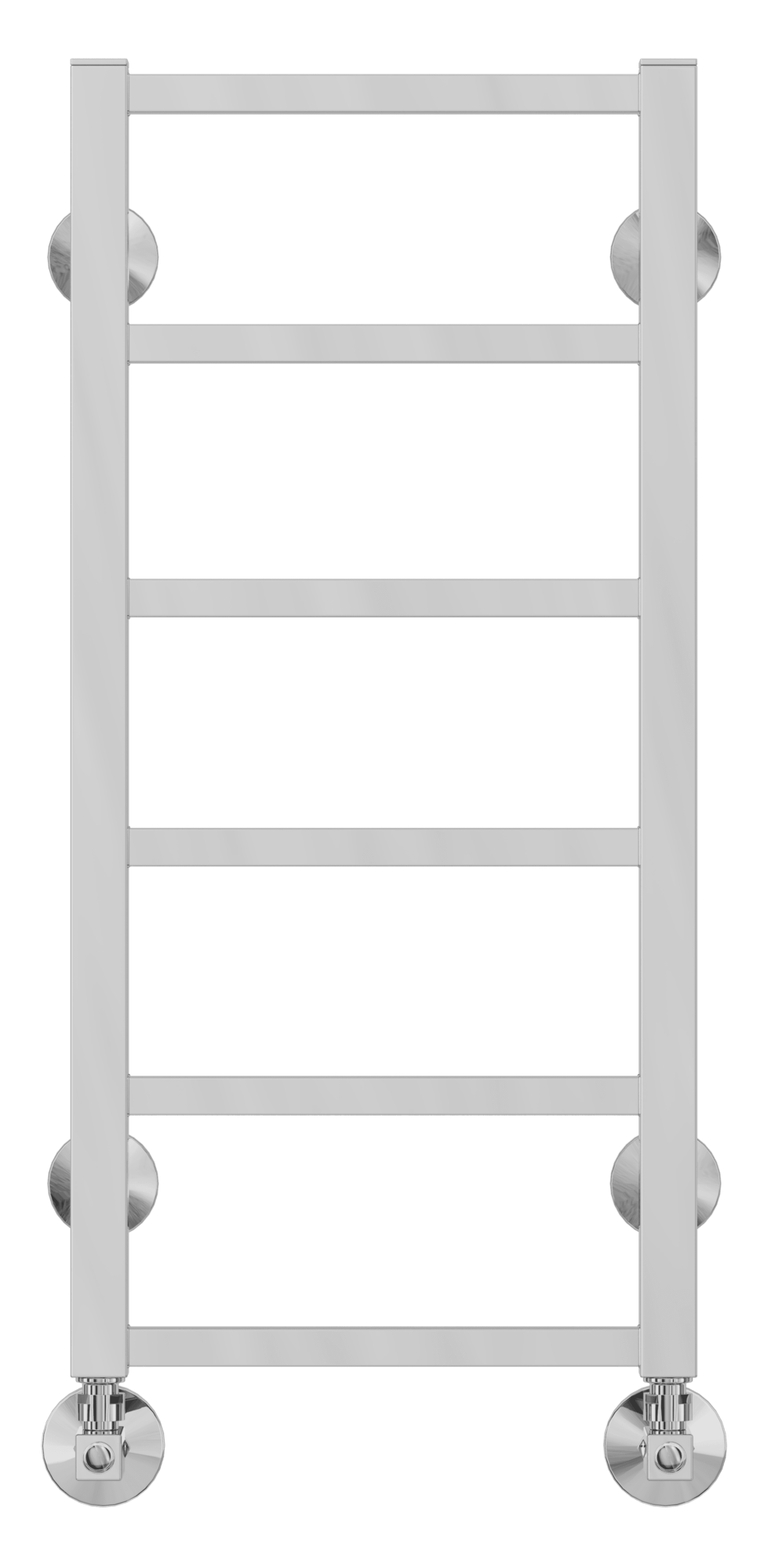 4660059582429 СТАНДАРТ Контур П6 300х700 Полотенцесушитель TERMINUS RAL 9003 матовый - Вид №1