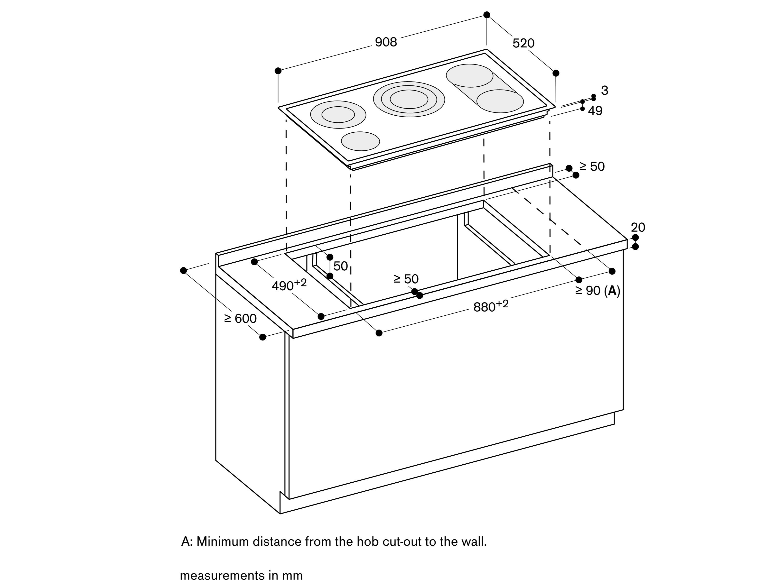 Электрическая плита с проволочной столешницей из стеклокерамики GAGGENAU серия 200 ARCH-00123110 - Вид №1