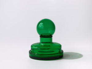 Ваза из дутого стекла