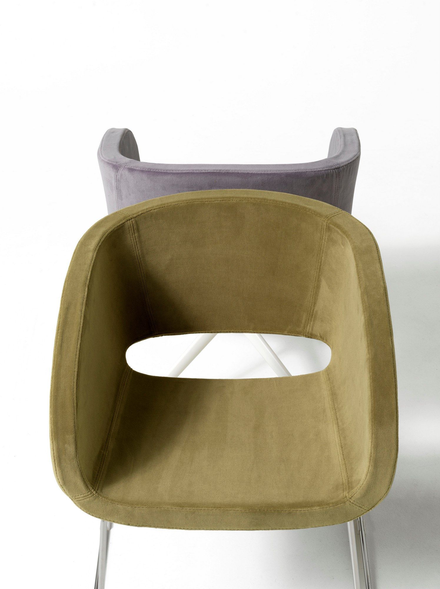 Тканевый стул с подлокотниками для залов ожидания Diemme тщеславие ARCH-00050979 - Вид №4