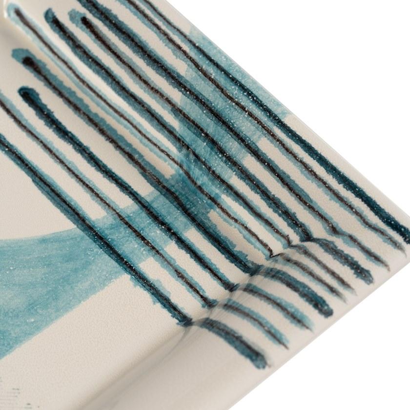 MARIONI Керамический поднос квадратный Postcard 01153m - Вид №3