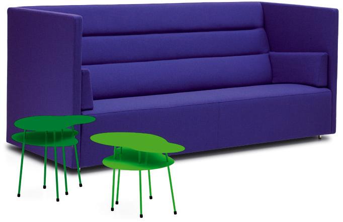 Offecct Диван из ткани с высокой спинкой Float sun-id-1459955 - Вид №1