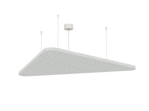 Рециркулированный Pet LED акустический подвесной светильник