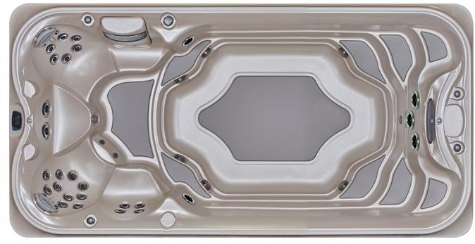 Jacuzzi® 6-местный 7-местный противоточный мини-бассейн sun-id-1402303 - Вид №1