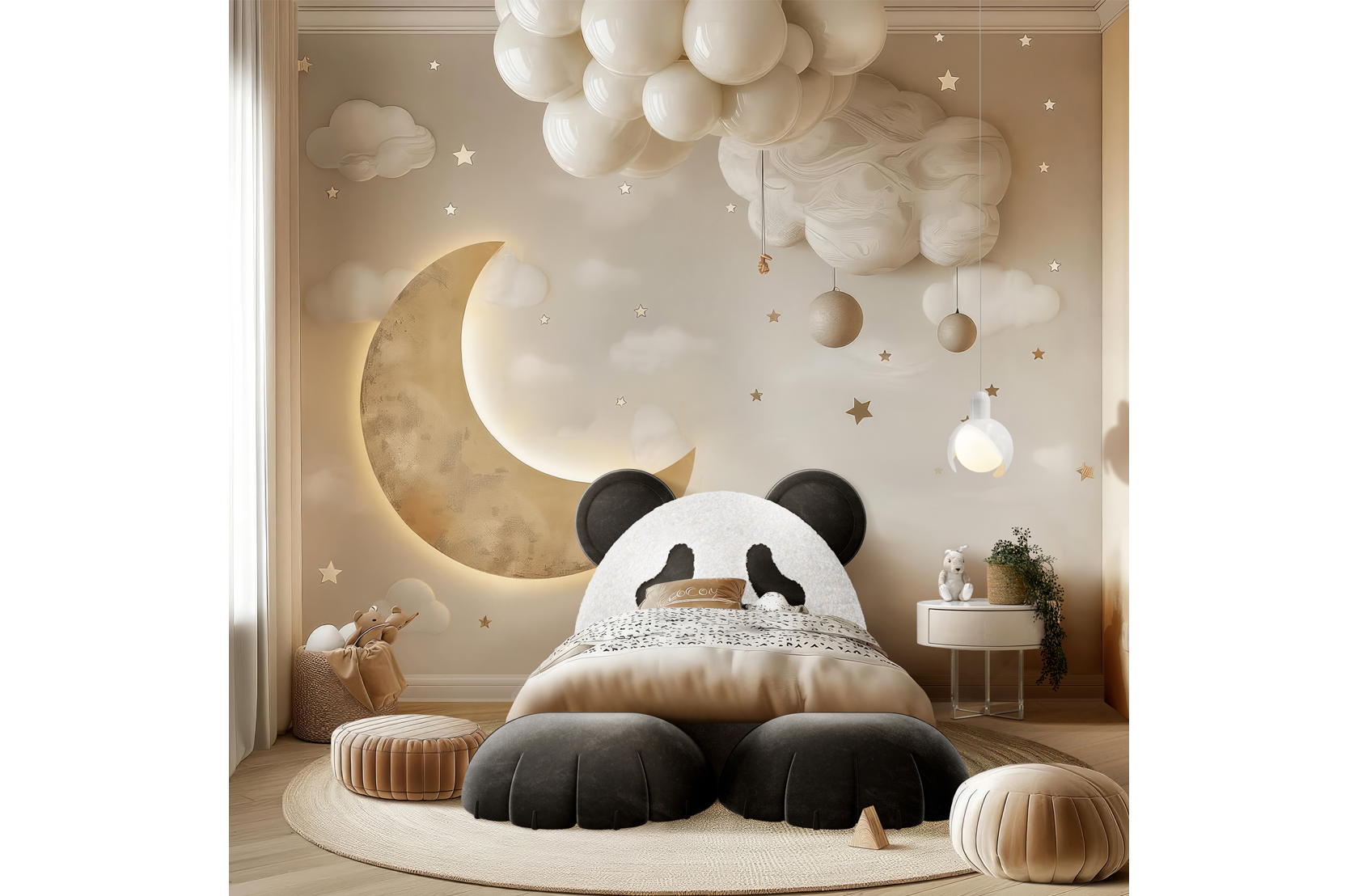 CIST596 Прикроватные тумбочки детские Облако Circu  - Вид №20