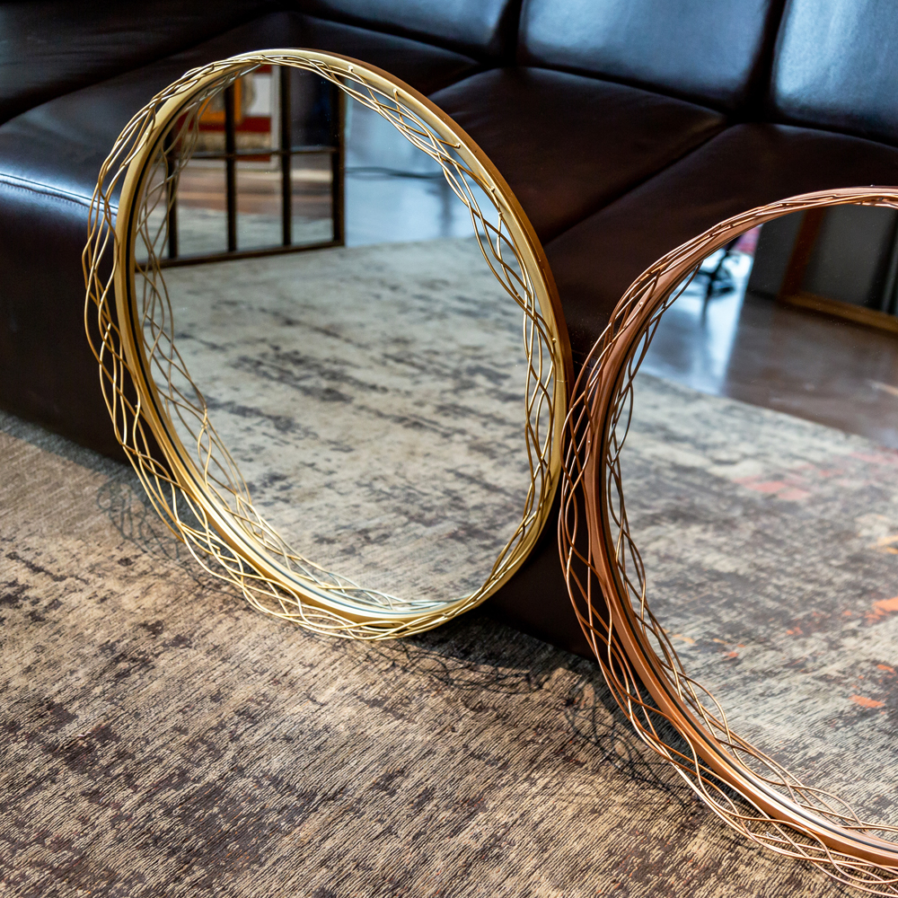 19091215 Настенное зеркало «Лорентин Голд» Object Desire  - Вид №3