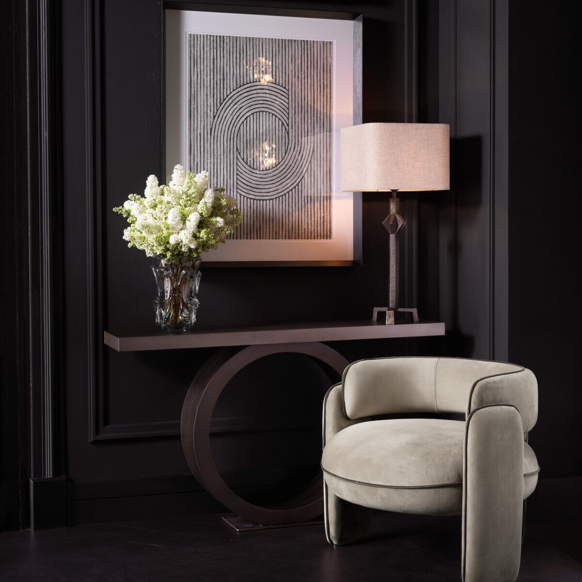 Ваза из дутого стекла Eichholtz AILA L ARCH-00030567 - Вид №3