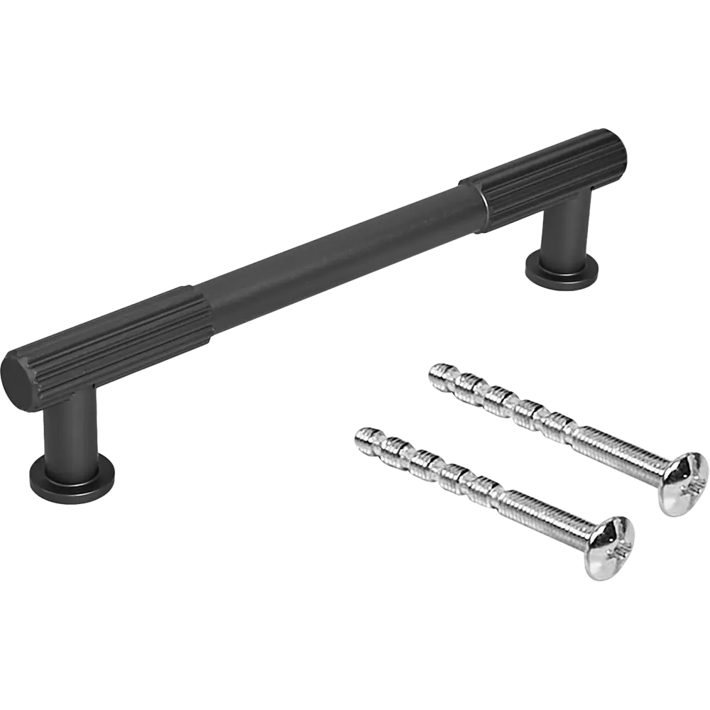 86923682 Ручка-рейлинг мебельная 8205 128 мм цвет матовый графит STLM-1011019 EDSON  - Вид №2