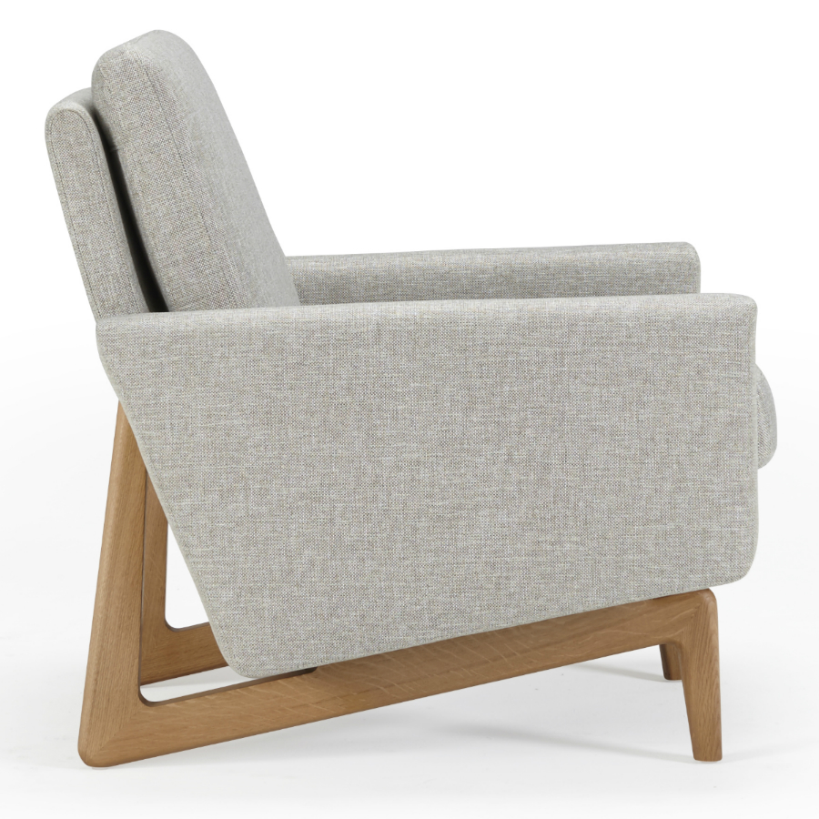 Кресло Egsmark, лакированный дуб, темно-песочное Kragelund 20001202244 - Вид №2