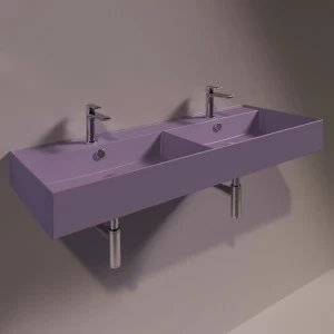 AG121DPRUGNAMATT Подвесная раковина настенная прямоугольная Simas Agile