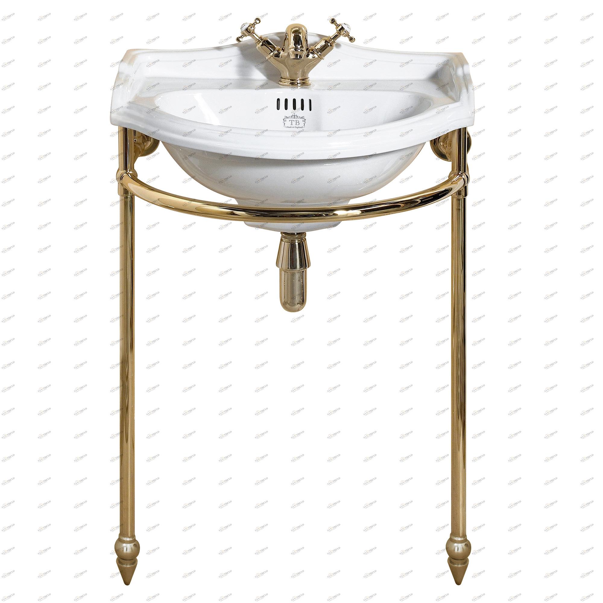 Cs-ch-052 Напольная раковина стоящая овальная Traditional Bathrooms Richmond