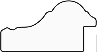 BY 1067 Зеркало в багетной раме - бусы золотые 46 mm EVOFORM Definite - Вид №3