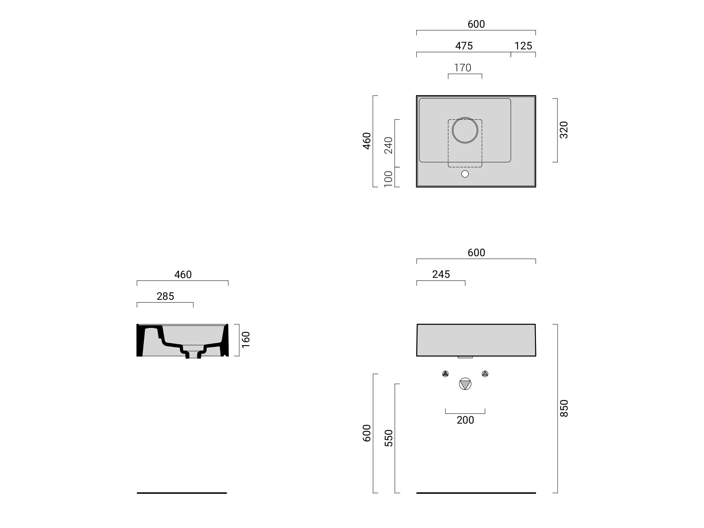 Умывальник Domus Falerii Lavatrucco ARCH-00044517 - Вид №11