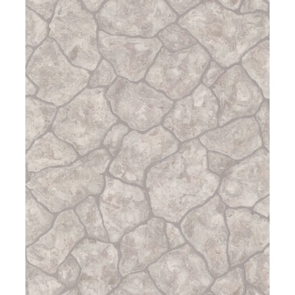 Обои флизелиновые Palitra Life Stone land серые 0.53 м N1001-14 18679921 STLM-2174354 - Вид №2