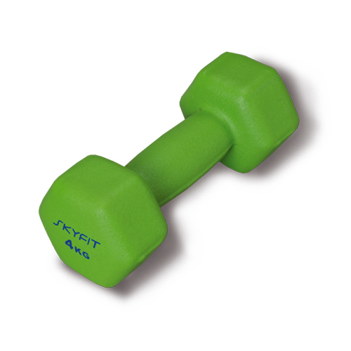 4 КГ Гантель в неопреновой оболочке skyfit 4 кг SkyFit 