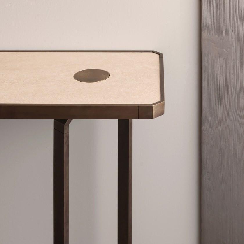 OFFICINACIANI Прямоугольный деревянный консольный стол в современном стиле Domino Hf2076co - Вид №5