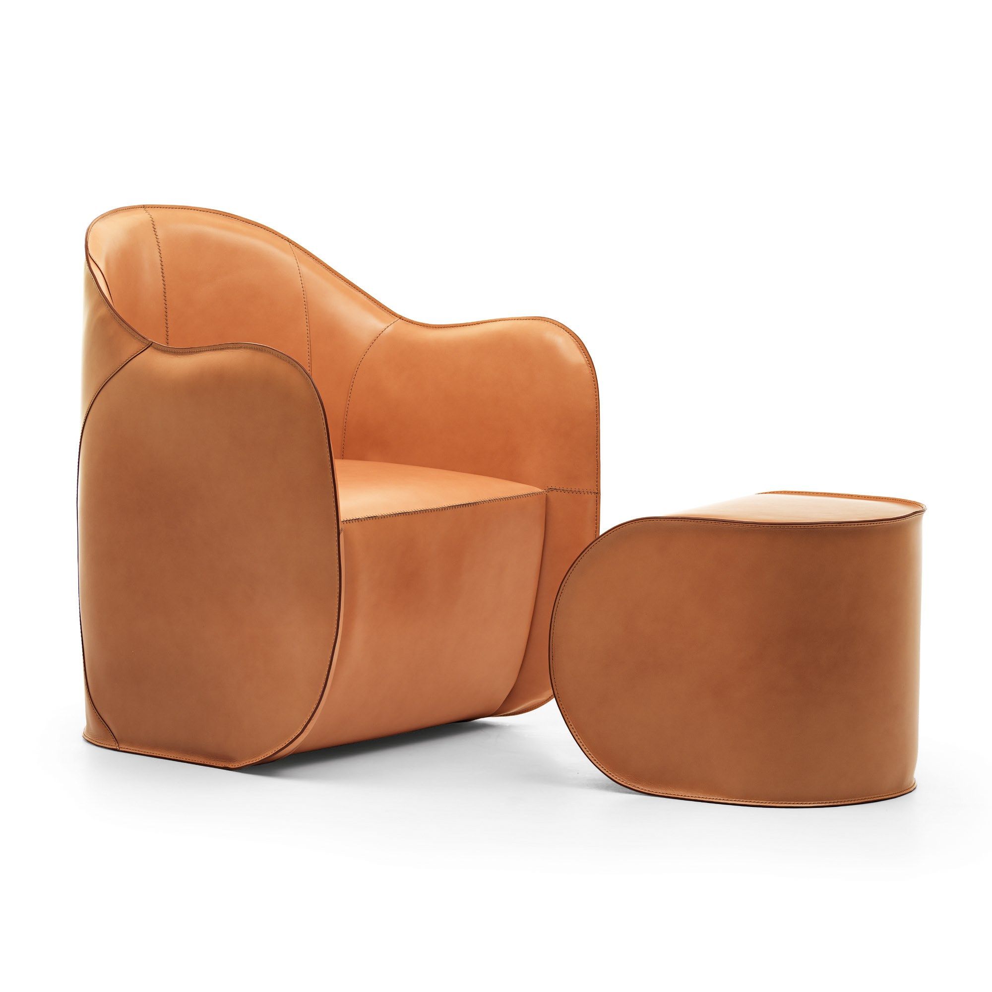 Пуф из кожи EPÒNIMO Exo ARCH-00048110 - Вид №1