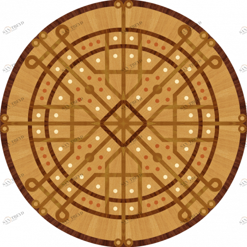 Розетка Батум Русская классика 72201