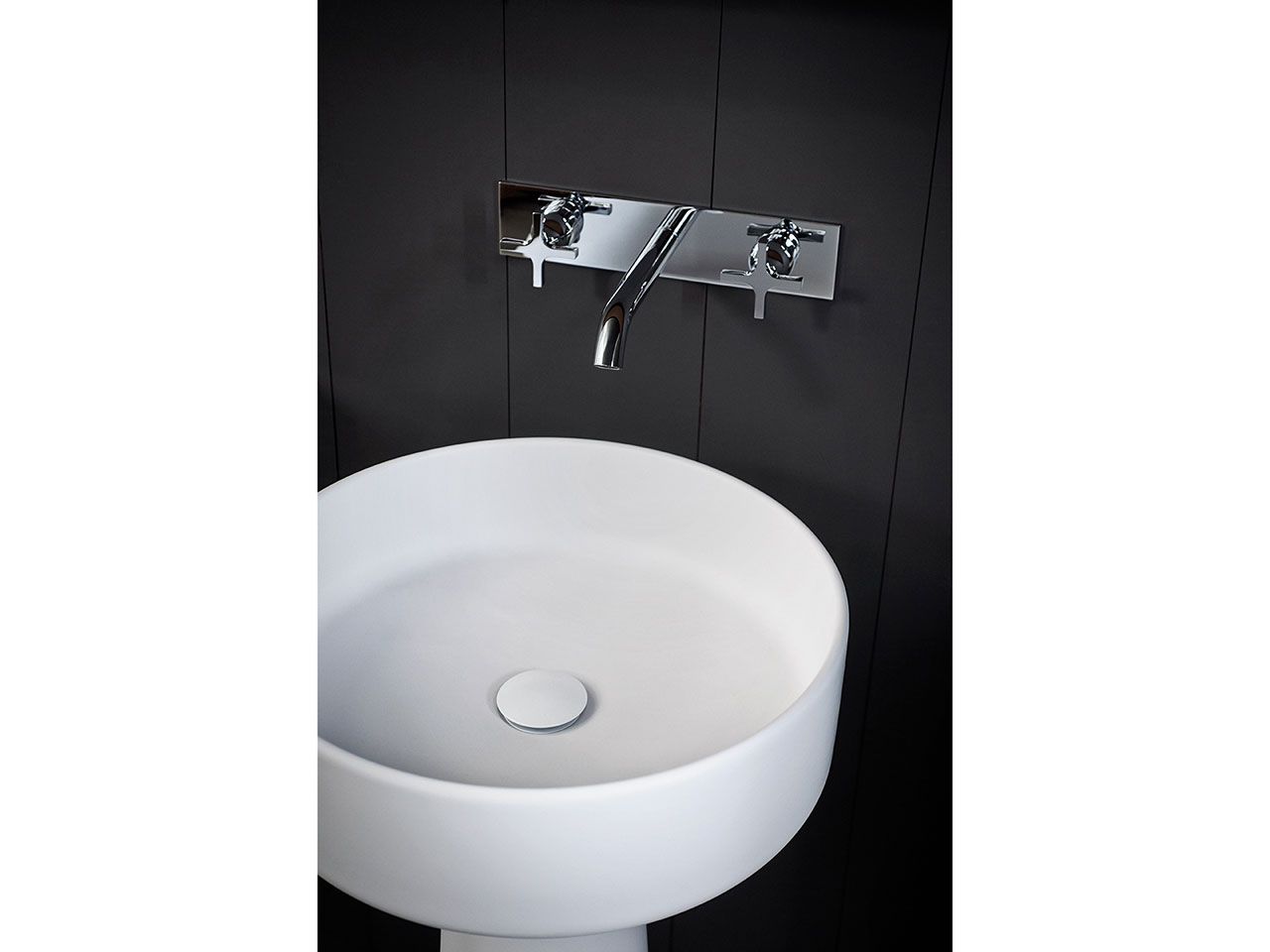 Круглая отдельно стоящая раковина из Cristalplant® Agape Bjhon 1 ARCH-00107880 - Вид №4