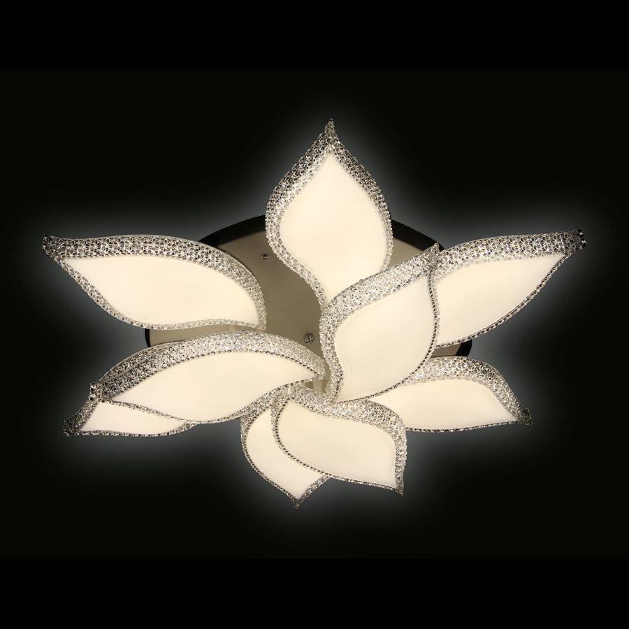Потолочная светодиодная люстра Ambrella light Orbital Classic FK215/9 WH 162W D780 AMBRELLA LIGHT ДИЗАЙНЕРСКИЕ, ORBITAL CLASSIC 220082 Белый  - Вид №3