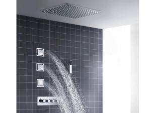 Набор для душа из нержавеющей стали с отдельными розетками