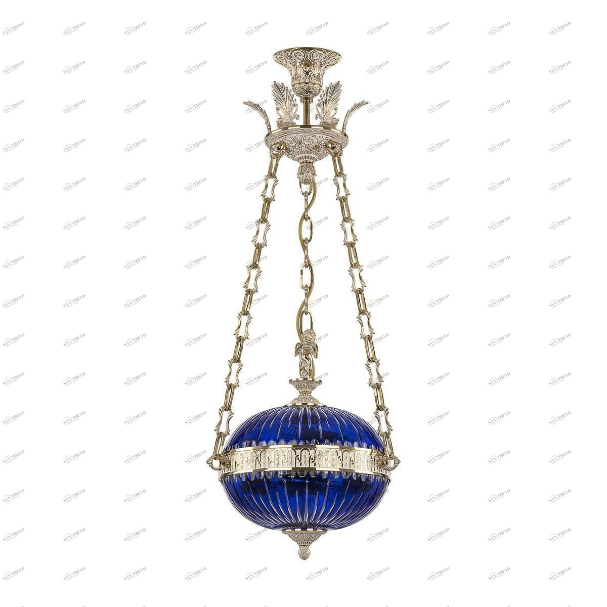 Подвесной светильник синий Bohemia Ivele GW Clear Blue BOHEMIA IVELE 7100 00-3890248 Синий 