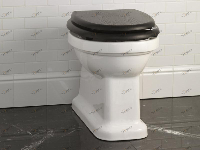 Приставной унитаз напольный Белый Devon&Devon BLUES Италия sun-id-1353460