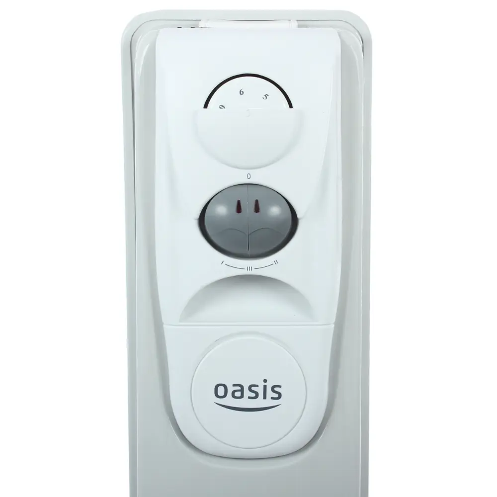 Обогреватель масляный Oasis BS-10 с механическим термостатом, 1000 Вт, 3 секции 81932506 STLM-2001542  - Вид №2
