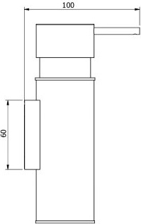 71369 Дозатор подвесной цвет хром LANGBERGER Accessories - Вид №2