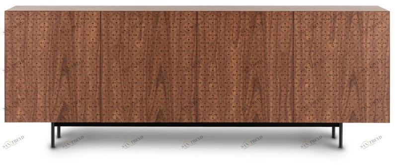 Barba design Комод деревянный с распашными дверцами Tiles 63.d1