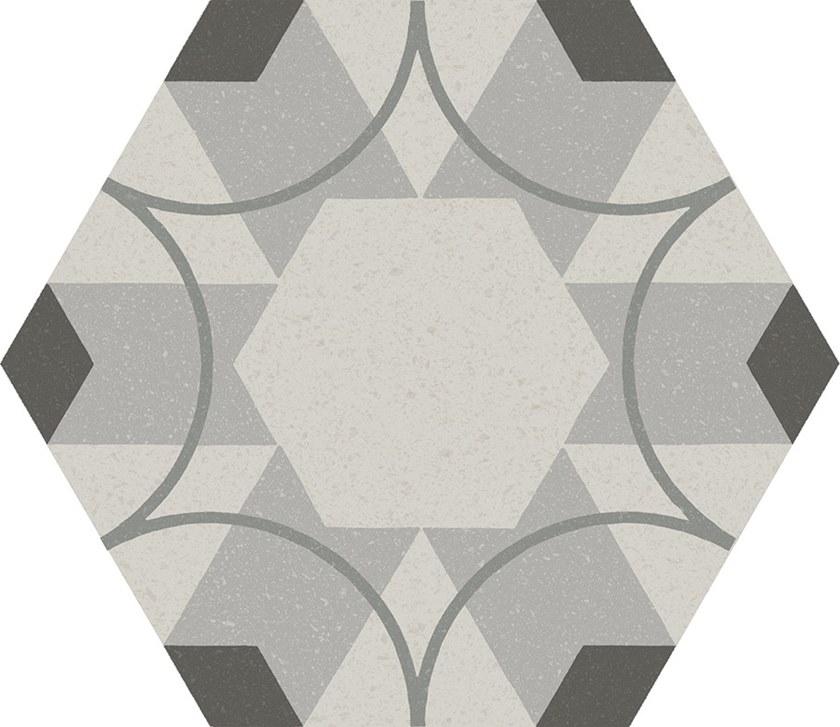 Marca Corona Настенная / напольная плитка из керамогранита с эффектом энкаустики Paprica sun-id-1357298 - Вид №4