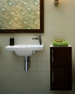 51979RR1 Подвесная раковина настенная овальная Gustavsberg  белая