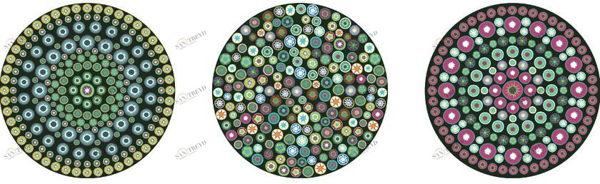 CONCEPTUWALL Декор из клейкой ткани Millefiori sun-id-1441104