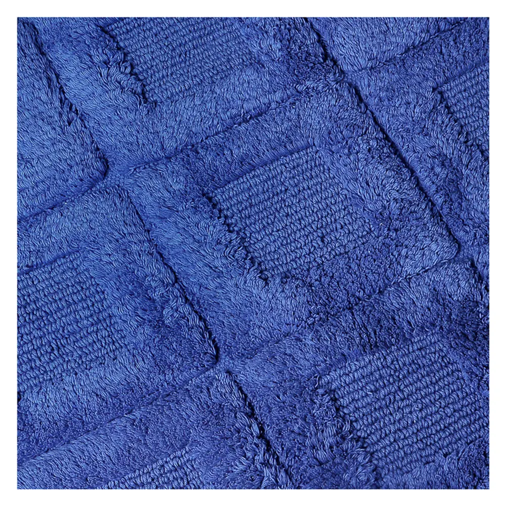 Коврик для ванной комнаты «Quadratto» 60х90 см цвет синий VERRAN STLM-2122616 - Вид №2