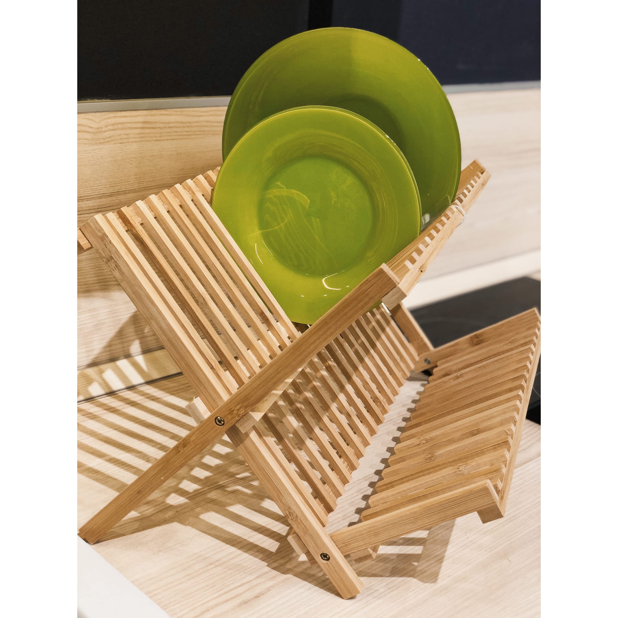18581472 Сушилка для посуды BAO, 44.5x40x26 см, бамбук Santreyd  - Вид №2