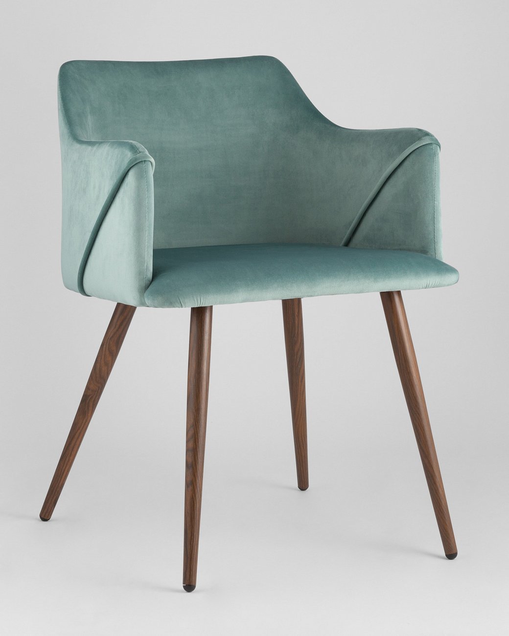 Стул со спинкой голубой "Монарх" STOOL GROUP ДИЗАЙНЕРСКИЕ, ИНТЕРЬЕРНЫЕ 00-3946216 Голубой;зеленый  - Вид №1