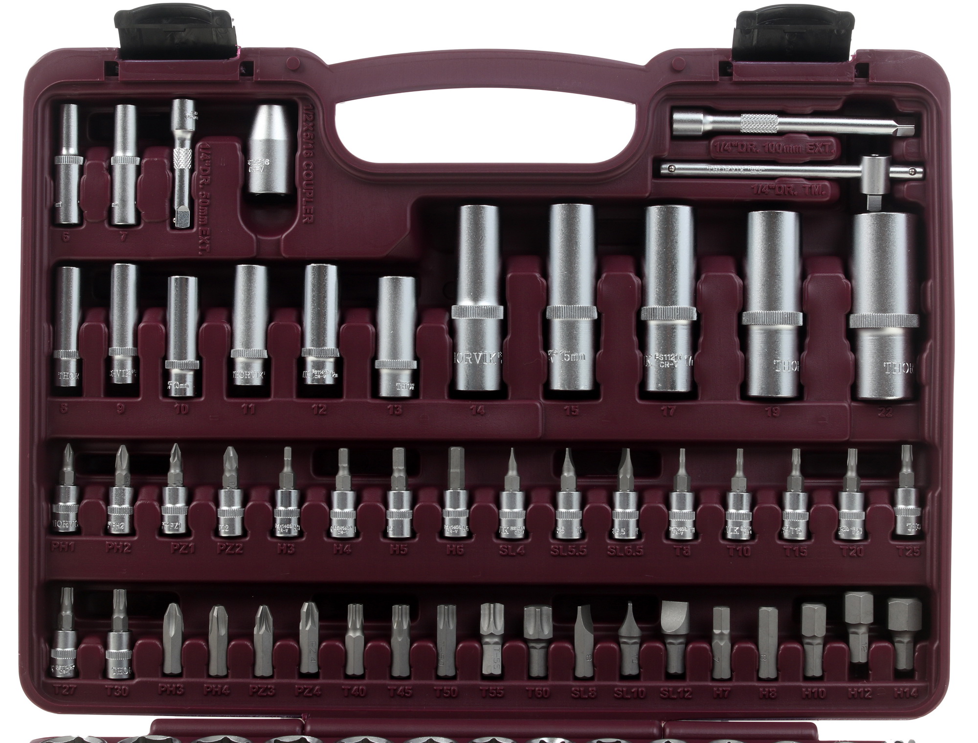 Набор инструментов Thorvik UTS0108MP 9086618 STDN-0066110 - Вид №1