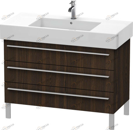 XL655406969 X-Large Тумбочка напольная Орех брашированный (натуральный шпон) Duravit